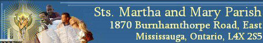 Sts. Martha and Mary Parish Banner